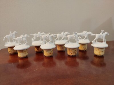 Blanton s KY Bourbon Trail White Whiskey Corks Stoppers Tops Complete Set
