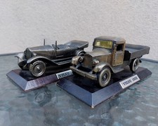 Volvo 1927, 1928 fermacarte da scrivania per auto modelli auto metallo Svezia...
