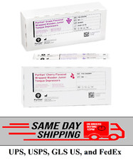 Tongue Depressors 5-1/2 Inch Length Wood Junior - Cherry  Grape, 2pk