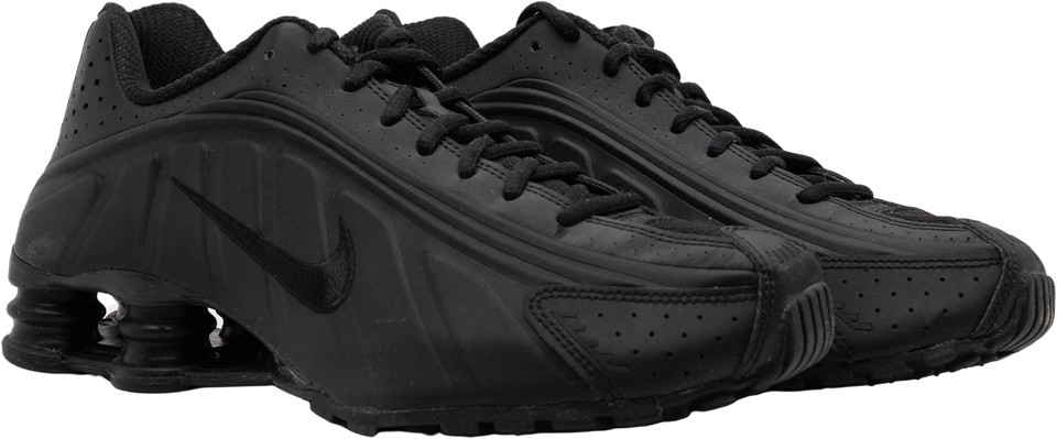 Preços baixos em Nike Shox R4 Triple Black 2019 - 104265-044 | eBay