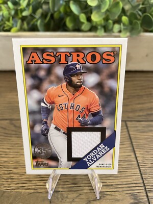 2023 Topps Series 1 Yordan Alvarez 1988 Topps 35th Anniversary