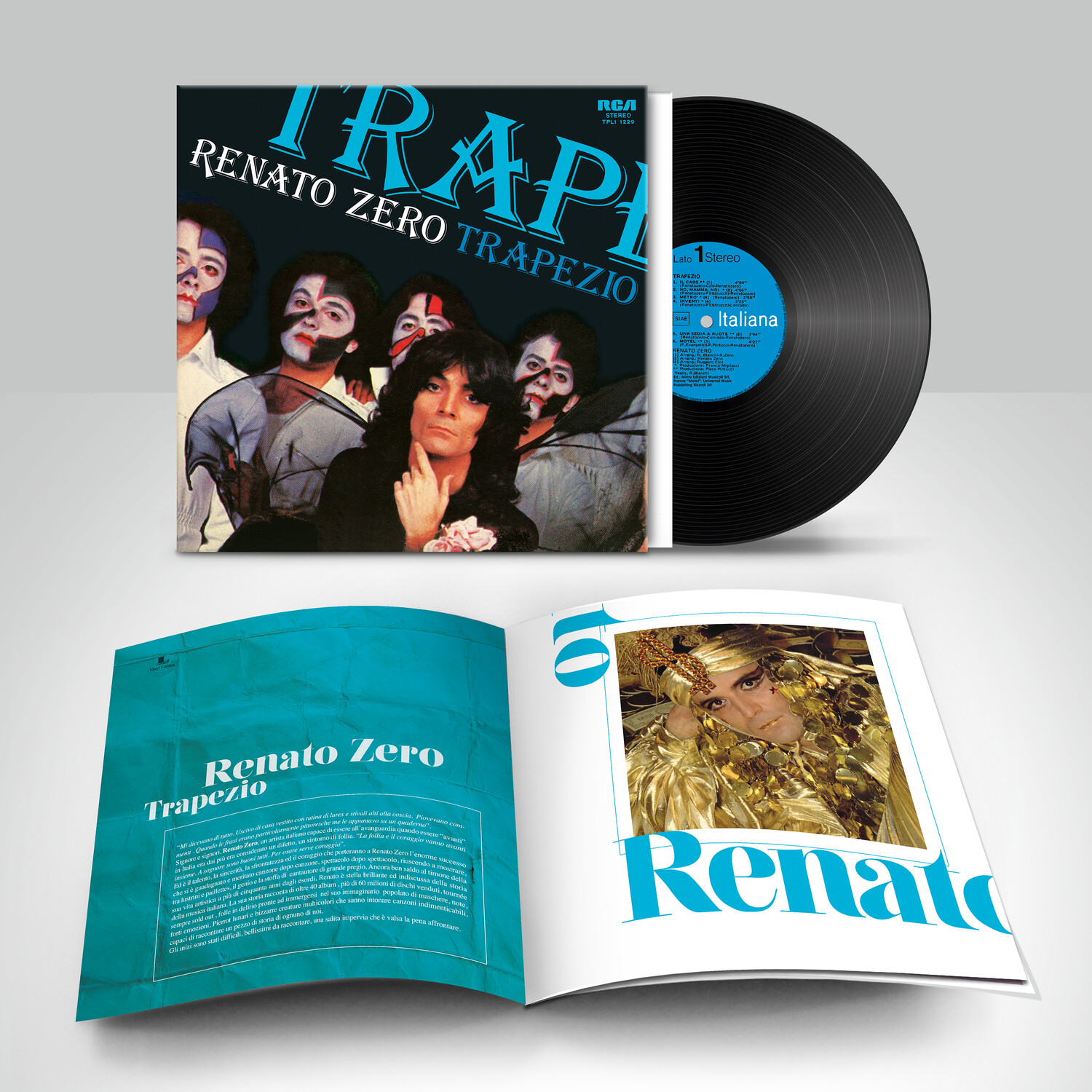 Zero Renato Trapezio Vinyl LP (Vinyl Legacy Edt. Remastered With Booklet)