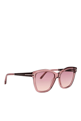 TOM FORD LUCIA PINK TRANSPARENT ACETATE SUNGLASSES $495 NWT TOM FORD LUCIA PINK TRANSPARENT ACETATE SUNGLASSES $495  main image 3