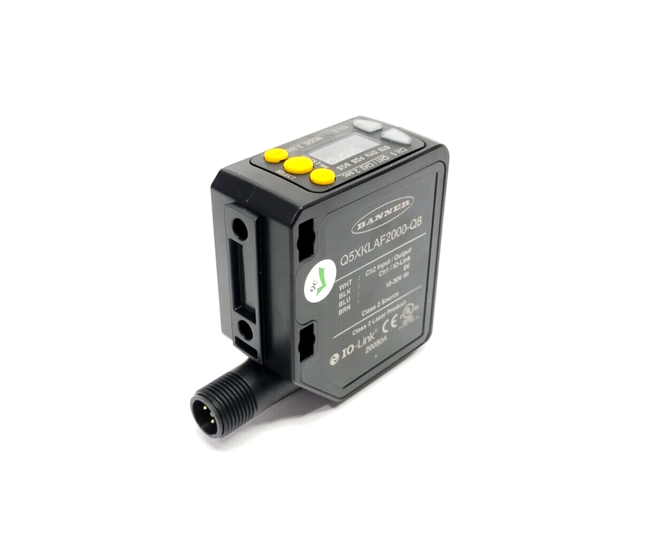 Banner Q5XKLAF2000Q8 High Power MultiPurpose Photoelectric Sensor