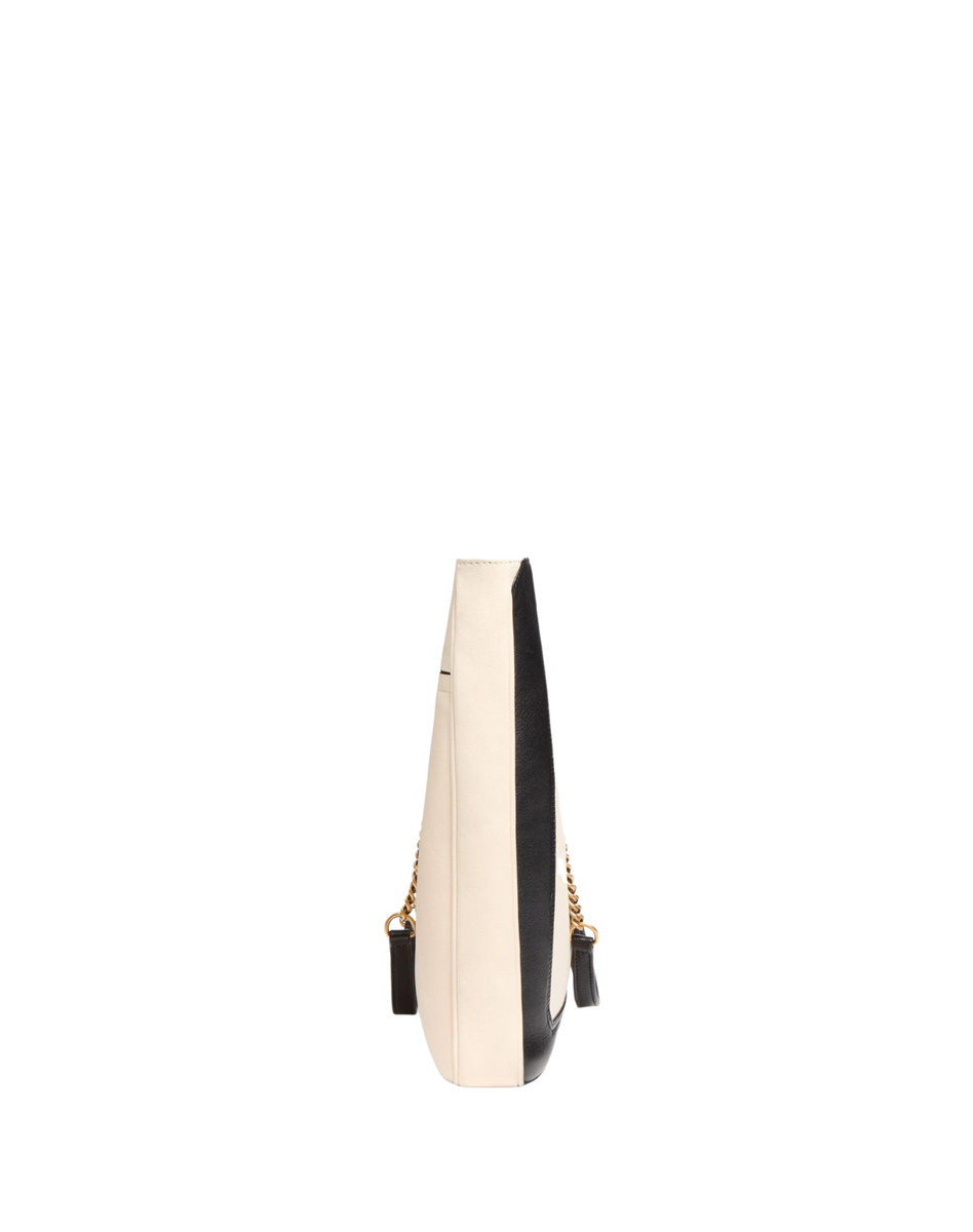 VALENTINO GARAVANI Viva Superstar Large $3690 Ivory/Black