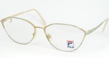 Vintage FILA 6827 C GOLD /GREEN /SILVER / PALE PINK EYEGLASSES FRAME 58-15-135