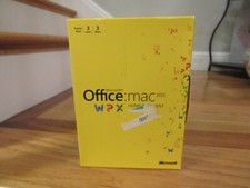 Microsoft Office Mac 2011 Home Student NO PRODUCT KEY ONLY DISC/MANUAL 3 USERS
