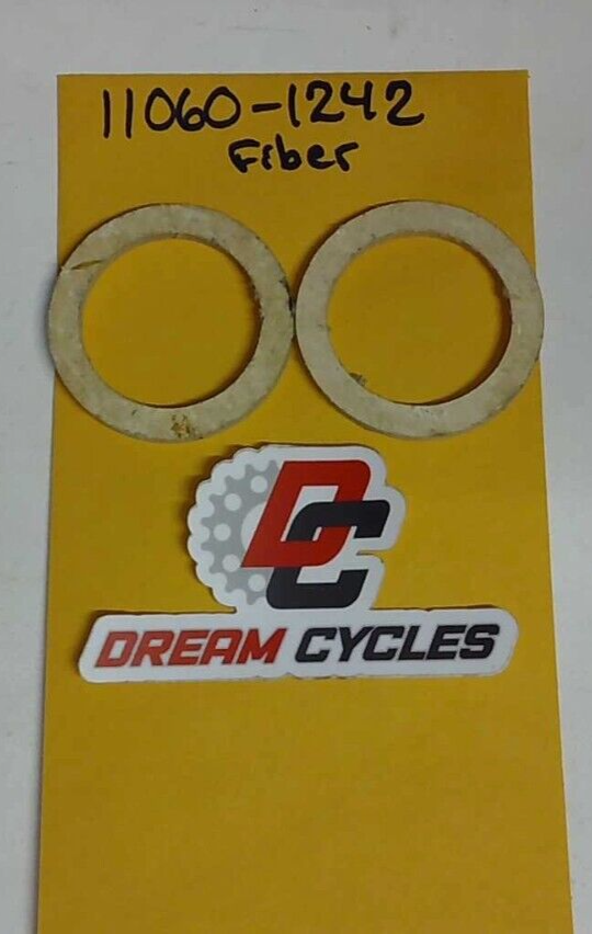 NOS Kawasaki 110601242 Exhaust Pipe Gasket SET KZ KAF KZ440 KZ400
