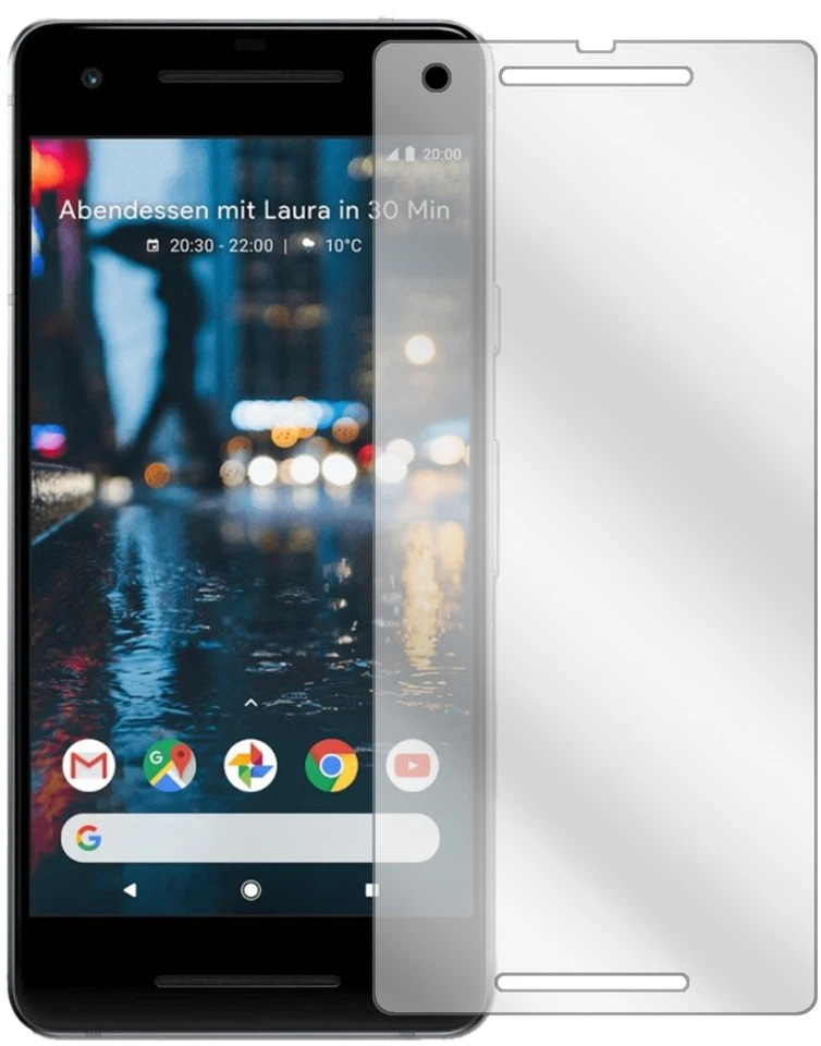 2x Pellicola per Google Pixel 2 Protettiva Protezione Schermo Cristallo dipos - Immagine 2 di 4