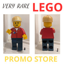 LEGO DISPLAY 19 Pulgadas Minifigura Megafigura Gigante Raro - ORIGINAL Regalo Vintage