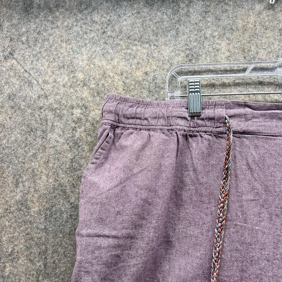 Шорты мужские Eddie Bauer XXL вересковый фиолетовый повседневный плоский передний шнурок эластичные - Изображение 3 из 4