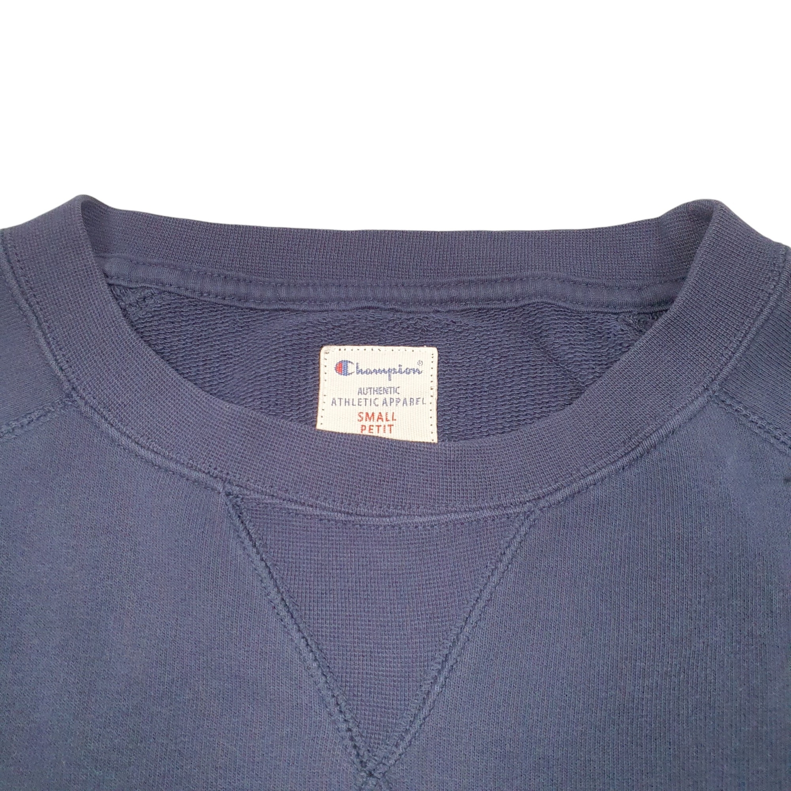 CHAMPION Crewneck Script Raglan Jumper Sweatshirt Womens S image 2