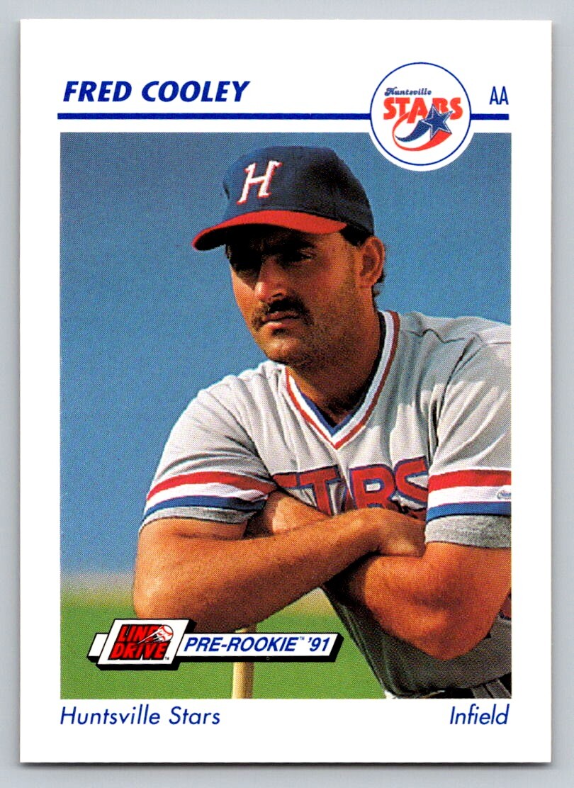 1991 Line Drive AA #283 Fred Cooley