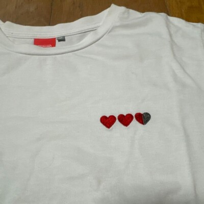 美品 Heart T-Shirt Harajuku Store Limited Nintendo TOKYO The Legend of Zelda T-Shirt Heart Gauge game goods