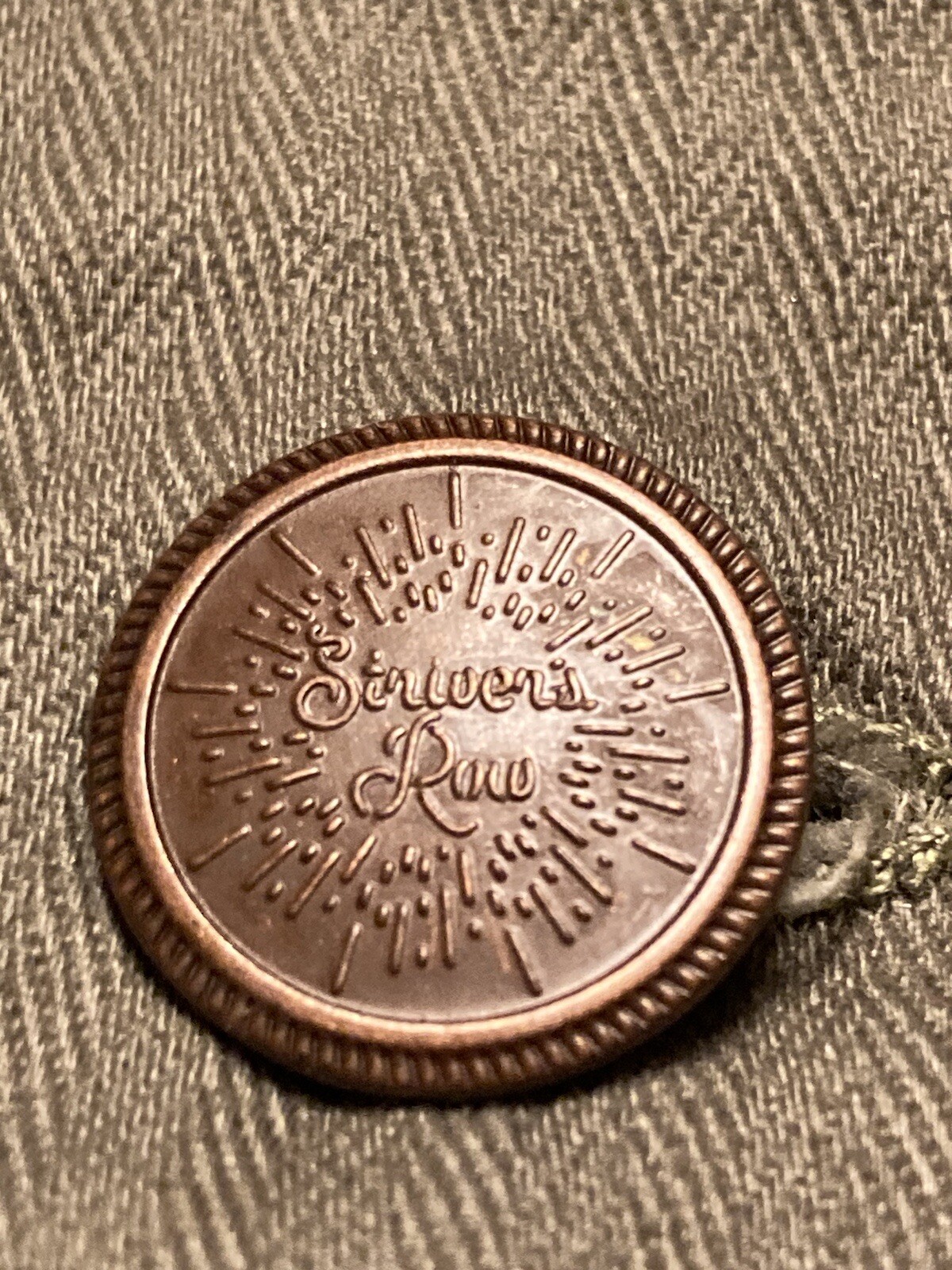 STRIVERS ROW Patchwork Denim Canvas Jacket Biker … - image 4