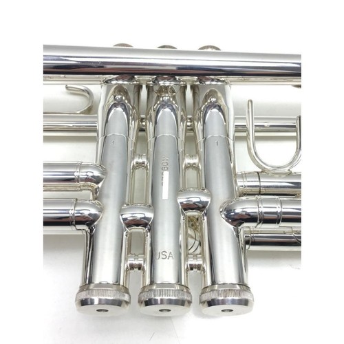 KING K12 SP trumpet Bb Silver plating w/ hardcase USED Ship from Japan - Picture 6 of 13