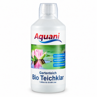 Aquani Bio Teichklar 1.000Ml WasserkläRer TeichkläRer FüR Klares Wasser Im Teich