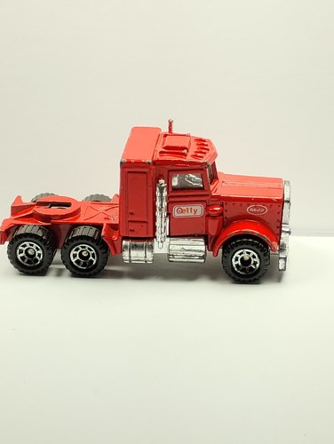 Matchbox 1981 1983 Peterbilt Petrol Tanker Red Vintage Macau 23D - Picture 5 of 16