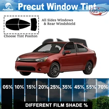 Computerized Custom PreCut 2Ply Window Tint Film Kit For 00-07 Ford Focus Coupe