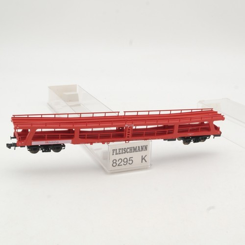 Fleischmann N 8295 K Autotransportwagen DB Autozug in OVP RH734 | Condition: Gebraucht