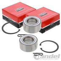 2X Mapco RADLAGER-SATZ Vorne Passend FüR CitroËN XM Peugeot 605 | 26334
