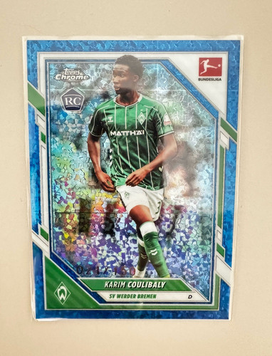 Topps Chrome Bundesliga 2020 Karim Coulibaly SV Werder Bremen #13 Rookie 150