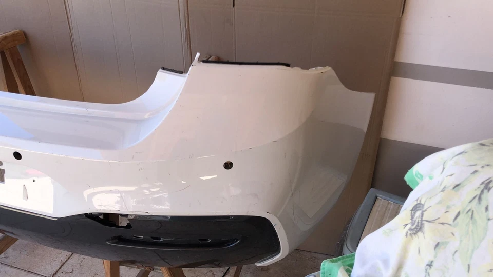 Paraurti POSTERIORE BMW SERIE 1 F20 versione M (2015– 2018) BLU ESTORIL / BIAN - Immagine 2 di 4