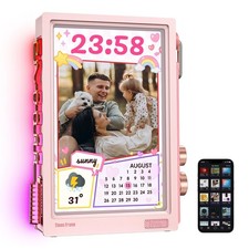 Divoom Times Frame-10.1" WiFi Digital Picture Frame with 64GB, Free App with ...