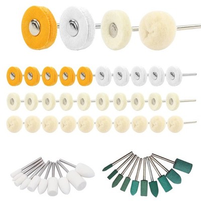 Polishing Buffing Wheels Kit for Drill Little Buffer Wheel Bits Rotary Tool A...