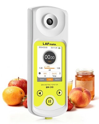 Digital Refractometer with ATC for Wine Making Home Brewing 0-95% Brix Meter
