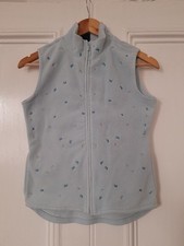 Gap Light Blue Girls Fleece Gilet Bodywarmer size XL Child