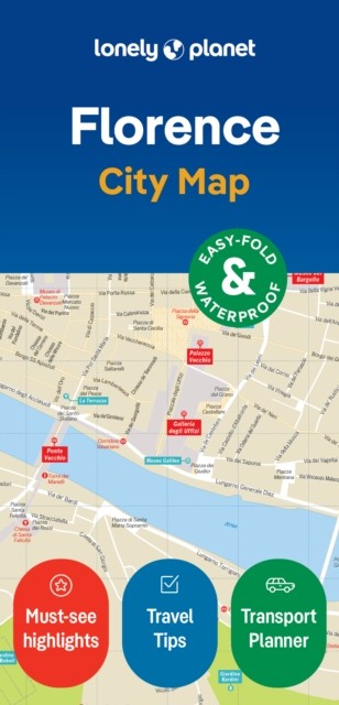 Florence City Map : Durable, Waterproof, Easy-Fold Planning Map With Attractions & Walking Tours Lonely Planet - Image 3