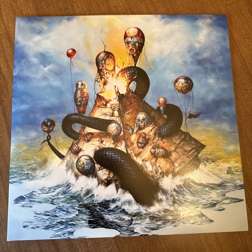 CIRCA SURVIVE Descensus 2X LP Hot Topic CLEAR WHITE BLUE SPLATTER Vinyl ...