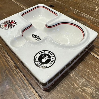 【箱付 INDEPENDENT VANS COMBI POOL ASHTRAY】 INDEPENDENT x VANS Pool Ashtray Skateboard Collaboration Limited