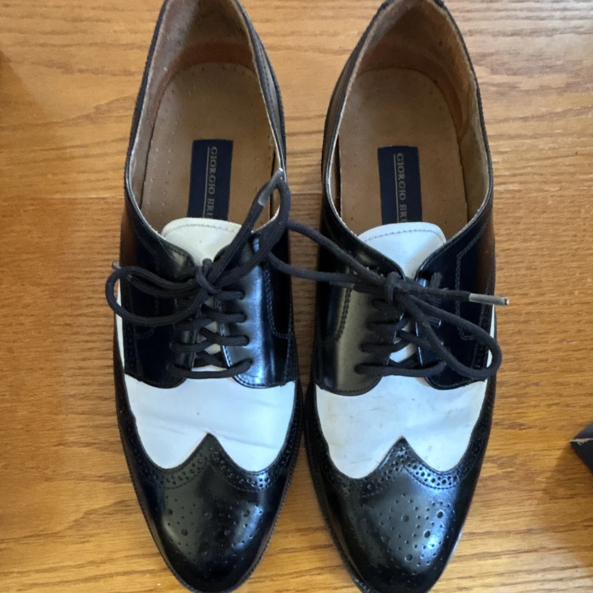 Mens Black And White Oxford Shoes In Men's Dress & Formal Shoes for sale | eBay Mens Black And White Oxford Shoes In Men's Dress & Formal Shoes for sale | eBay
