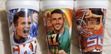 3 MCDONALDS WORLD CUP CUPS SON, BECKHAM, GIMENEZ