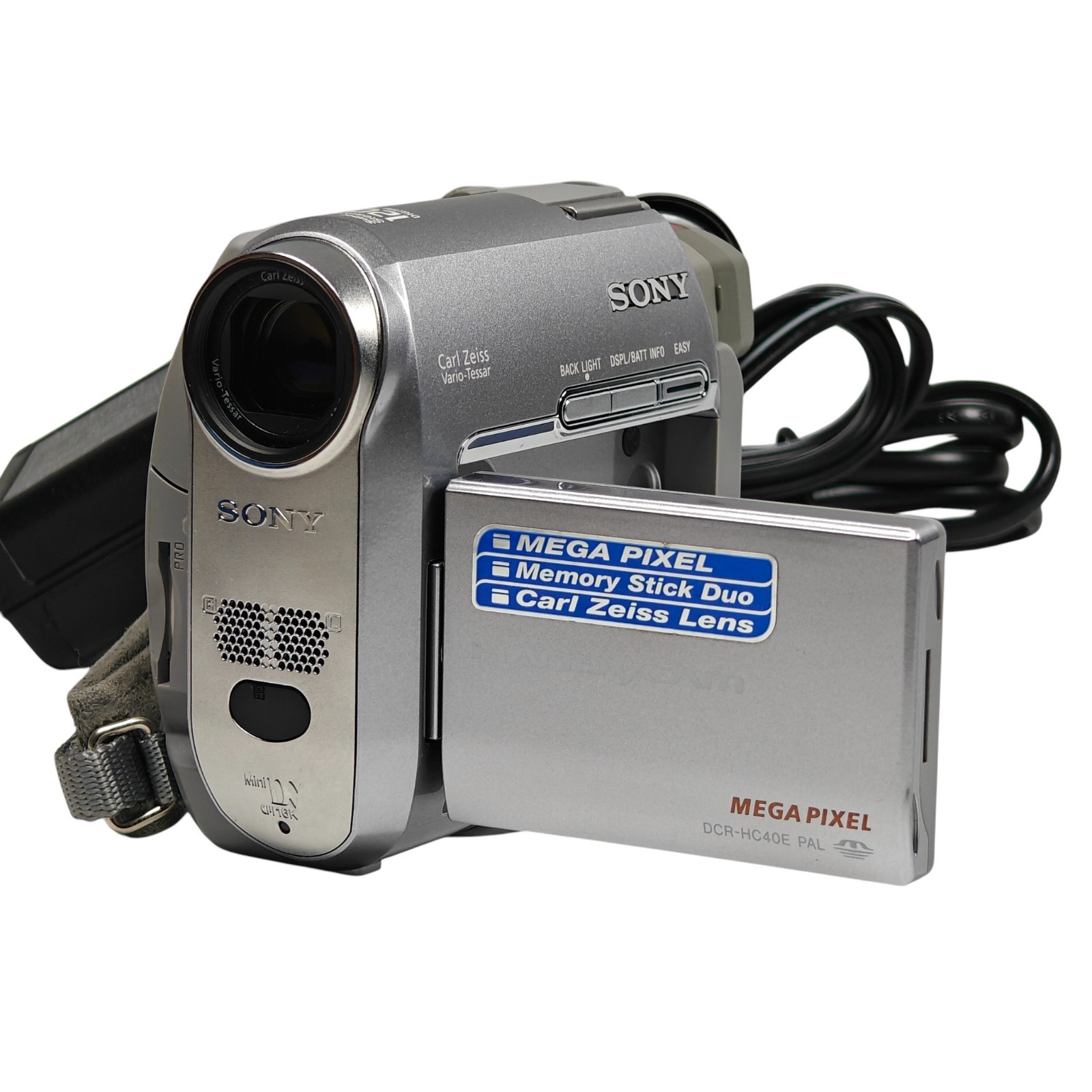 Sony Handycam DCR-HC40E MiniDV Camcorder 120x Carl Zeiss NightShot