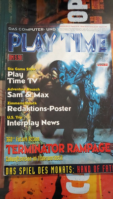 PlayTime 2/94 1994 Magazin + Poster Commodore, Atari, Amiga etc 16- 32-bit
