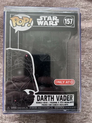 Funko Pop Star Wars Futura Darth Vader #157 Target Exclusive Hard Case