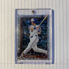 2025 Topps #642 Sean Murphy Silver Crackle Foilboard