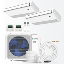 18000 BTU Dual Zone 9K+12K BTU Universal Floo...