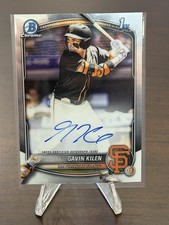 2025 Bowman Draft - Chrome Prospect Autographs Gavin Kilen #CPA-GK (AU, RC)