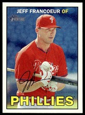 Jeff Francoeur 2016 Topps Heritage #252 Philadelphia Phillies 25323 Baseball