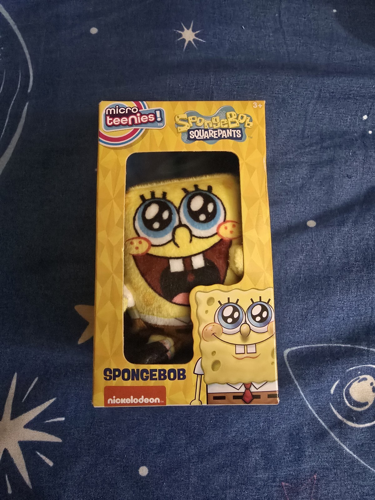 micro teenies! SpongeBob SquarePants Plush Polyester Boxed Yellow PA-15161(CN)