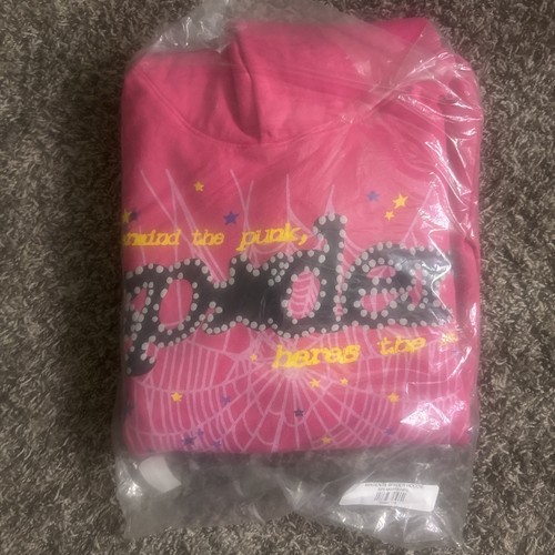 Pink Spider Hoodie v2 Size Large Brand New