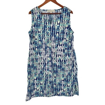 open lace back dress Black Resort Reina style Moroccan Boho Embroidered Tunic Dress S main image 1