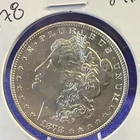 Morgan 1878 Uncirculated Silver $1 Coin 0.9 Fineness Business Strike