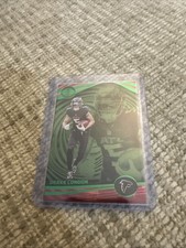 Drake London 2023 Panini Illusions Green Parallel #5 Atlanta Falcons
