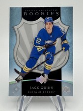 2022-23 Artifacts Hockey JACK QUINN 2005-06 Rookies Actate Insert #CCRR25 Sabres