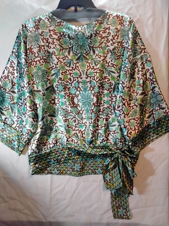 Pantalones Rafaella Mujer Tops 8 & Crown & Ivy M Verde Lima Foto 2 de 4